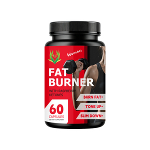 Capsules brûle-graisses premium personnalisées avec des cétones de framboise et du vinaigre de cidre de pomme, favorisent la combustion des graisses, tonifient et aident à maigrir - Product Image 1
