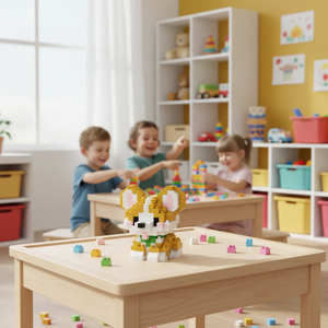 Jouet de construction éducatif en plastique ABS, ensemble de blocs de construction de 50 pièces, compatible avec les blocs de construction LEGO, jouet pour garçon - Product Image 4