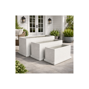 Meilleures ventes - Pots à fleurs en fibre de verre écologiques, légers et durables, nouveau modèle pour l'utilisation dans les hôtels et les jardins, fabriqués au Vietnam - Product Image 1