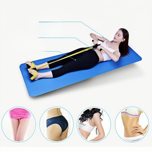 Asistente de Ejercicios Multifuncional para Entrenamiento en Interiores, Yoga, Elástico, con 4/6/8 Tubos, de Alta Calidad, para Abdominales y Adelgazamiento en Casa - Product Image 3