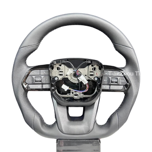 Nuevo volante de cuero compatible con Toyota Hilux Gr Fortuner Camry Supra MK5 A90 79 Series Corolla <span class=keywords><strong>GT</strong></span> <span class=keywords><strong>86</strong></span> Lc300 Mark X - Product Image 1