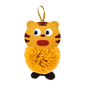 Creative Pom Pom <b>Tiger</b> Craft Kit Project DIY Plush Crafts for Kids School Home Creative Activity Birthday Gift - Product Image 3