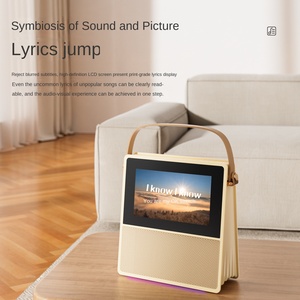 I <span class=keywords><strong>testi</strong></span> dinamici degli altoparlanti portatili intelligenti AI Display a rumore <span class=keywords><strong>bianco</strong></span> regalo altoparlante bluetooth ad alta potenza - Product Image 5