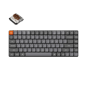 Teclado Mecánico Personalizado Inalámbrico <span class=keywords><strong>Keychron</strong></span> K3 MAX con Retroiluminación Blanca, Tres Modos QMK/VIA, Retroiluminación RGB, Sitios de Comercio Electrónico Chinos - Product Image 4