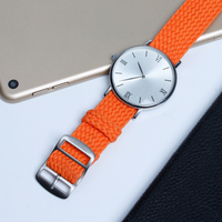 Offre Spéciale 18mm 20mm 22mm bracelet de montre en Nylon tressé de haute qualité bracelet de montre perlon