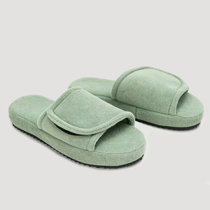 Pantofole <span class=keywords><strong>da</strong></span> <span class=keywords><strong>Uomo</strong></span> Personalizzate con Logo, Punta Aperta, Morbide in Memory Foam, in Spugna di Cotone, per Interni e <span class=keywords><strong>Casa</strong></span> - Product Image 4