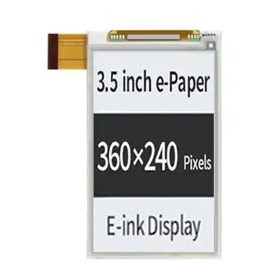 Papel para exibição de tinta E, tamanho pequeno, cor personalizada digital, E-ink, papel EPD