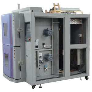 Ce Goedgekeurde Oem Aanpasbare Elektronische Vermogenstestapparatuur <span class=keywords><strong>2</strong></span> Kamer Thermische Schok Testkamer Voor Pv-Module - Product Image 1