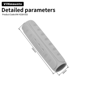 Poignée de canne à pêche VINmounts qui brille dans le noir, antidérapante, lumineuse la nuit, pour diamètre de 25 mm, en silicone souple. - Product Image 2