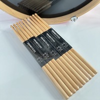 Factory Durable 5A/7A Maple Wood Drumsticks Percussion Musical Instruments