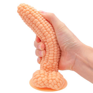 Realistische Maisform Kristall klarer Dildo Anal Plug Mit Saugnapf Vagina G-Punkt Massage Mastur bator Sex Shop - Product Image 2