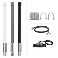 FEIYIXUN FYX-G3-S05-001 868-915MHz 5G Antena Stasiun Basis LoRa Vertikal Luar Ruangan Berbahan Fiberglass 3-12dBi N Male