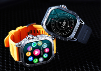 Reloj Inteligente BT Calling Montre 2024 Technomarine, Reloj Deportivo con Monitor de Actividad Física, Reloj Magnético con Frecuencia Cardíaca K63 para Hombre