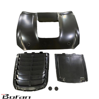 Accessoires de pare-chocs de voiture de mise à niveau de capot en aluminium de Style GT500 pour Mustang 2015-2017