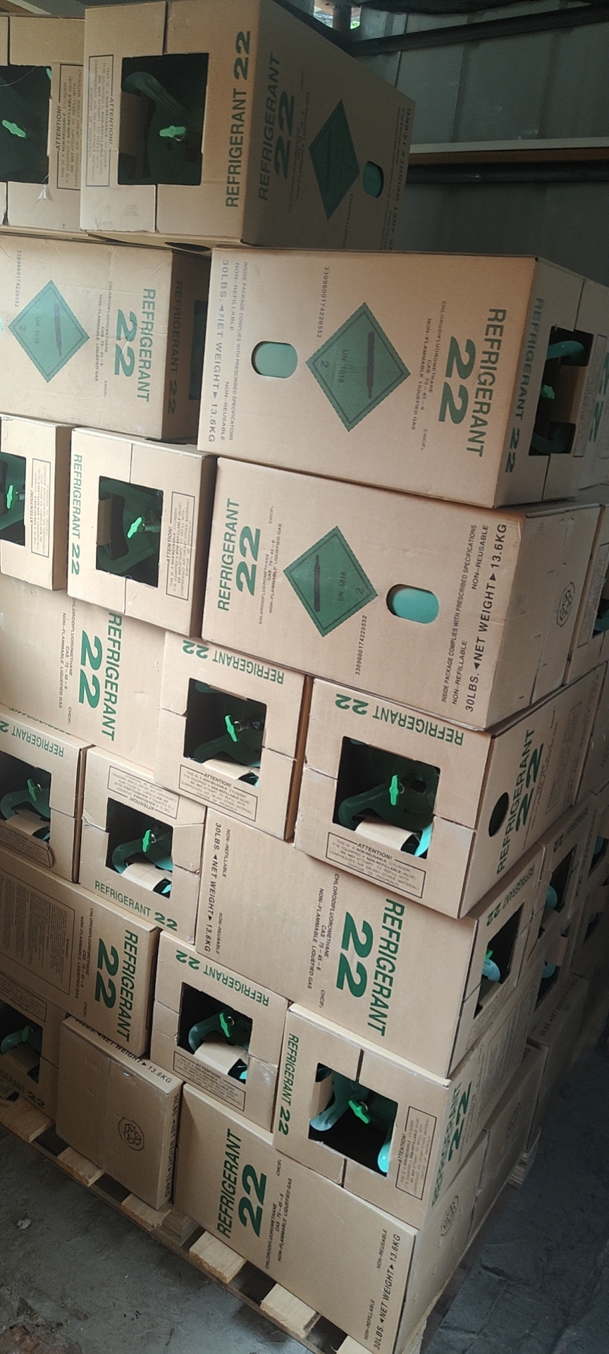 Высокочистый 99.9% рефлекторный газ для холодильника рефлекторный газ