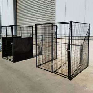Heavy Duty Galvanized Metal <strong>Dog</strong> <strong>Kennel</strong> Large Pet Cartes China Factory Customized <strong>Dog</strong> Cage Suppliers - Product Image 4