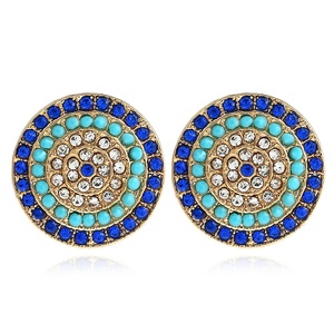 MOT2019005A Moyamiya Miyuki de encantos turco mal de Ojo collar Delica cuentas pendiente conjunto de joyas Ojo turco Bisuteria - Product Image 3