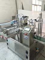Machine automatique de capsulage de remplissage de sac à bec de ketchup de confiture de gel Sachet de poche Machine de capsulage de remplissage de jus de miel d'eau liquide