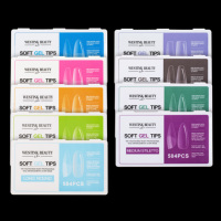 504 pièces, faux ongles courts, ronds, sans c, carrés, Extra longs, droits, French Nail Art, offre spéciale