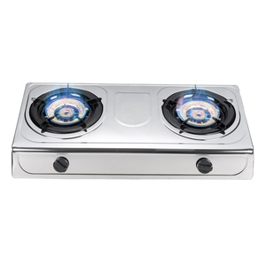 Stainless Steel Cooker Two Burner Gas Stove
