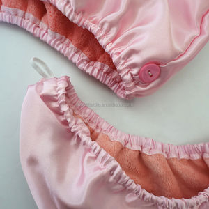 <span class=keywords><strong>Serviette</strong></span> à cheveux en microfibre Séchage rapide Extra douce Absorbante <span class=keywords><strong>Serviette</strong></span> de séchage des cheveux Serviettes de tête pour femmes - Product Image 4