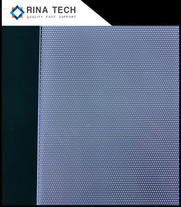 Placa de Guía de Luz Acrílica Grabada con Láser de Primera Calidad Rina Tech para Iluminación Resistente al Fuego - Product Image 6