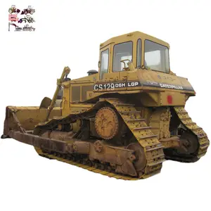 Máy Ủi Bánh Xích Caterpillar D6H LGP Đã Qua Sử Dụng, Máy Ủi Theo Dõi Xe Điều Kiện Tốt Sơn Nguyên Bản D6H