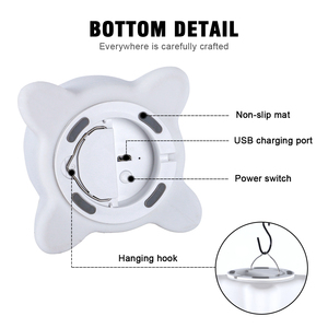 Современный Мини светодиодный ночник ракетный плагин хлопающий свет для атмосферы красочный силиконовый прикроватный подарок на день рождения - Product Image 6