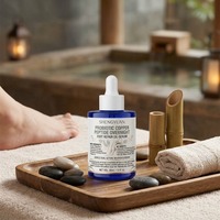 Sérum Réparateur Nuit pour les Pieds au Cuivre et Probiotiques Fermentés Personnalisé – Huile Hydratante à Absorption Rapide pour Talons Secs et Nourrissants