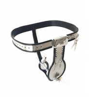 Culotte noire sexy Emperor, ceinture de chasteté masculine, cage à pénis en acier inoxydable, dispositif de chasteté CBT, bondage BDSM, métal, adultes, noir