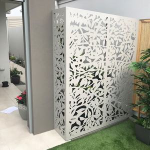 Pantalla Decorativa de Privacidad Perforada de Aluminio Metálico Cortada con Láser para Cubrir Radiadores - Product Image 4