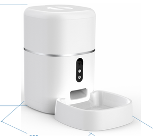 Distributore automatico di cibo - 6 litri - Telecamera 3MP, WiFi e app - Programmazione programmabile dei pasti, trasmissione audio bidirezionale - Product Image 1