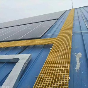 Plaque de grille FRP pour plate-forme de construction | Léger, haute résistance et résistant aux chocs | Plaque de grille spéciale pour la protection des fosses - Product Image 2