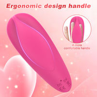 Klitoris-Saugmassagegerät Fingervibrator Brustwarzen-Stimulator Leistungsstarke Saugkraft Leiser Wiederaufladbarer Silikon-Erwachsenen-Sextoy für Frauen