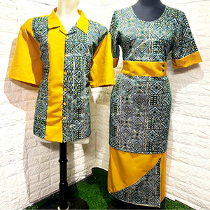 Último Diseño de Ropa de Pareja Estilo Polinesio, Vestido Mumu de Micronesia, Ropa Casual de Playa Isleña - Product Image 1