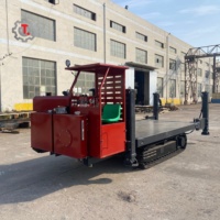 Vente flash, prix bas, dumper chenillé de chantier, transporteur efficace, véhicule de transport sur chenilles à vendre