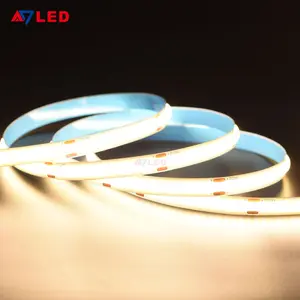 New Reel to Reel COB LED Tape Lights No Solder Point High Density DC12V/24V Cuttable Dotless COB LED Light Strip