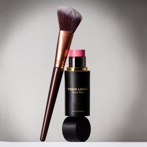 Embalaje de aluminio de gama alta Crema DE ALTO pigmento Colorete Multiusos Vegano Negro Maquillaje Colorete Etiqueta privada - Product Image 1