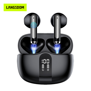 Auriculares Inalámbricos TWS con Logotipo Personalizado, Audífonos <span class=keywords><strong>Bluetooth</strong></span> con Pantalla Digital - Product Image 1