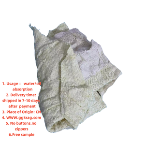 Chiffons carrés cousus, chiffons de seconde main, 30*30cm, textiles, morceaux coupés, chiffon en tissu éponge, chiffon en coton de couleur utilisée pour essuyer - Product Image 2