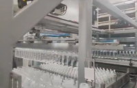 Ligne de production complète de solution saline normale pour perfusion intraveineuse, incluant système de traitement de l'eau/machine de fabrication/machine d'emballage
