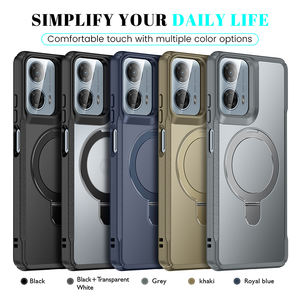 मोटो जी 24 पावर अधिकतम किकस्टैंड चुंबकीय फोन केस हाइब्रिड कार माउंट फोन एक्सेसरीज मोटो जी 24 जी 04 जी 85 के लिए - Product Image 6