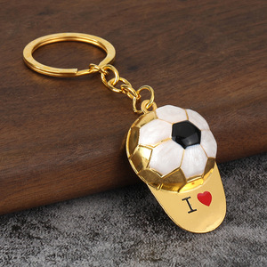 Llavero Metálico Personalizado con Diseño de Dibujos Animados para Eventos Deportivos y Aficionados al Fútbol - Regalo Promocional - Product Image 5
