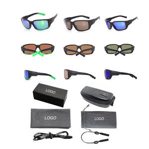 Occhiali da Sole Sportivi Unisex di Alta Qualità con <span class=keywords><strong>Montatura</strong></span> Rettangolare Completa, Lenti Polarizzate Colorate Anti-Riflesso, Logo Personalizzato, <span class=keywords><strong>Montatura</strong></span> in Materiale TPEE - Product Image 2