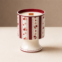 Cadeau pour anniversaires, Noël, Saint-Valentin, bougie parfumée à la cire de soja moderne et durable, aromathérapie