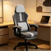 Chaise de jeu pour ordinateur réglable en hauteur, abordable, ergonomique, nouvelle chaise de jeu pour joueurs avec repose-pieds