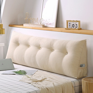 Bantal Serat Poliester Warna Solid Bantal Medis Bentuk Wedge Bantal Penyangga Kepala - Product Image 1