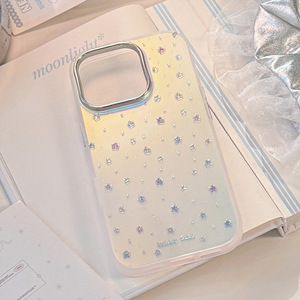 Liusha LITTLE STAR สำหรับ iPhone 16เคสมือถือแบบเลเซอร์ชุบด้วยไฟฟ้าเคสแข็งสำหรับ iPhone 16 - Product Image 3