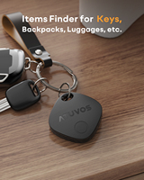 Find My Ble 5.0 anti-perte smart itag key finder télécommande petite BLE tracker tag noir smart finder
