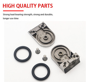Morsetto per Vetro da Doccia in Acciaio Inox Resistente, Montaggio a Parete, <span class=keywords><strong>Cerniera</strong></span> Quadrata per Vetro da Bagno - Product Image 5